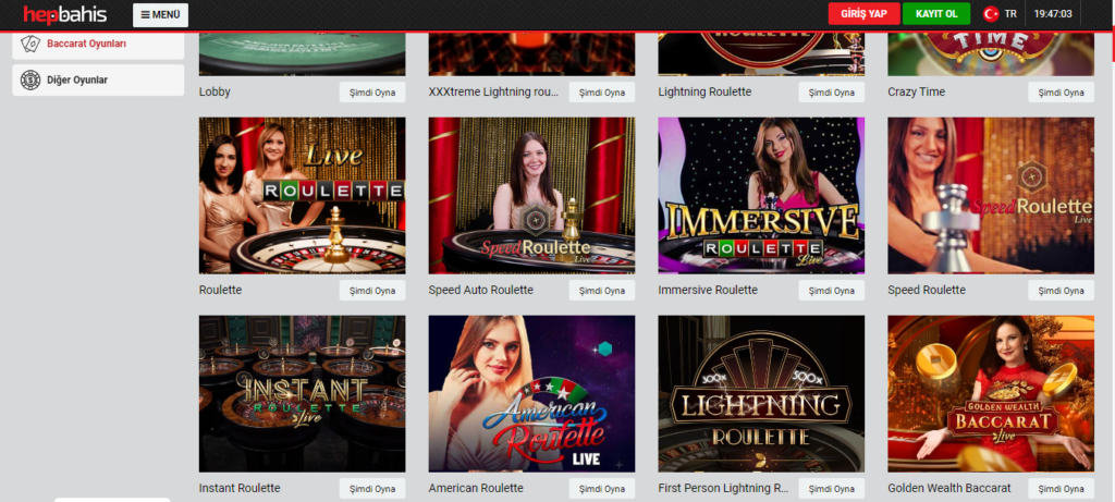 hepbahis canlı casino altyapısı